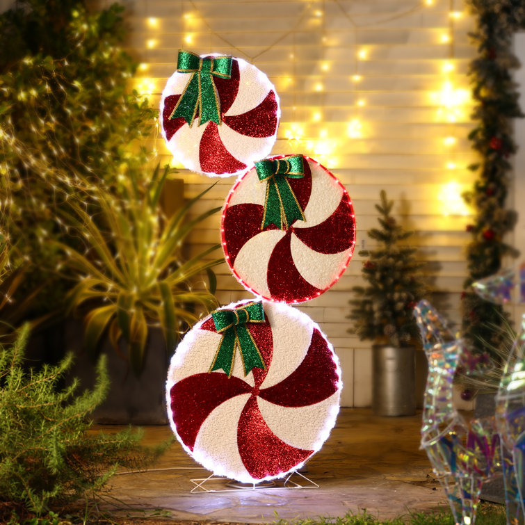 large candy decorations christmas